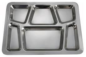 Stainless Steel Compartment Tray